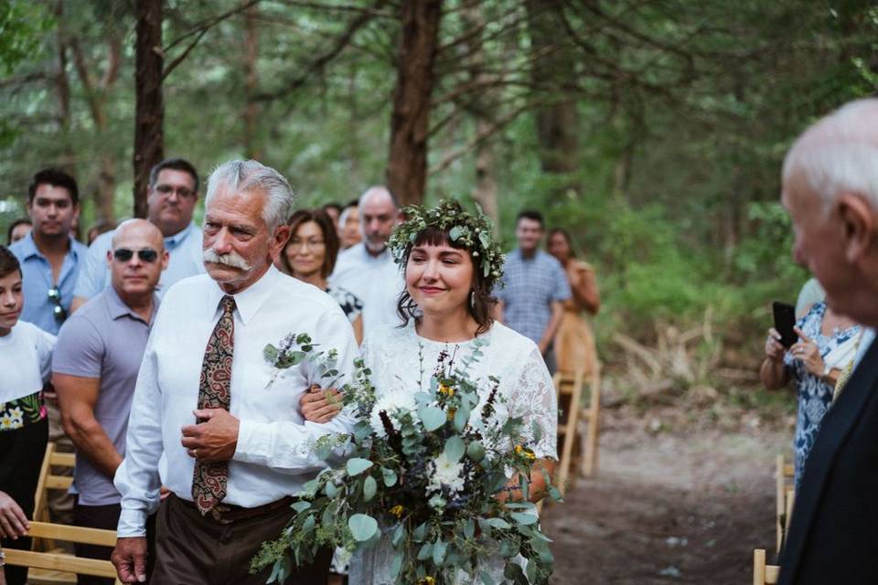 Intimate Midwest Wedding