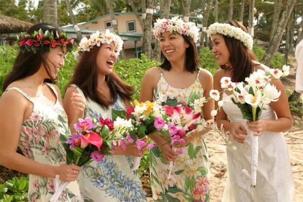 Hawaiian wedding dresses outlet for guests