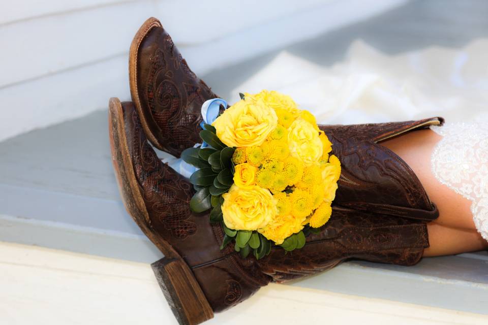 Country bridal look - Stone Focus Production
