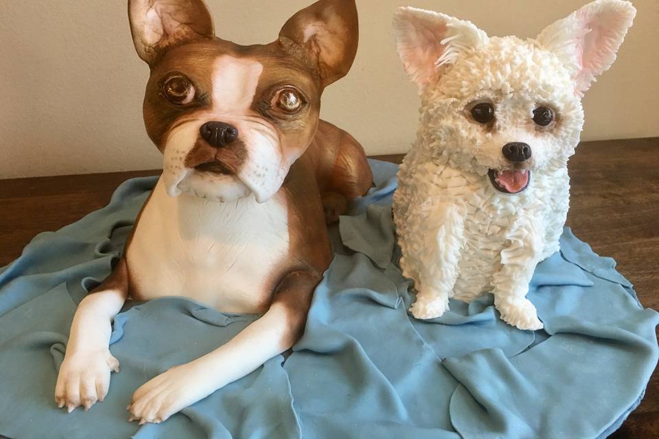 Sculpted Pet Alike Cake