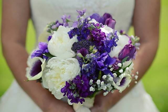 Violets Are Blue {floral design}