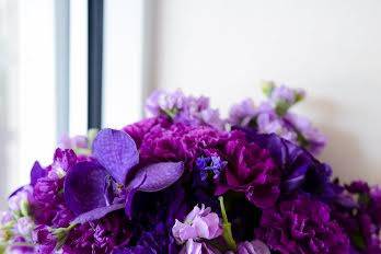 Violets Are Blue {floral design}
