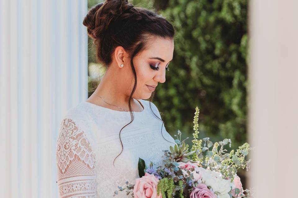 Bride at North Entry