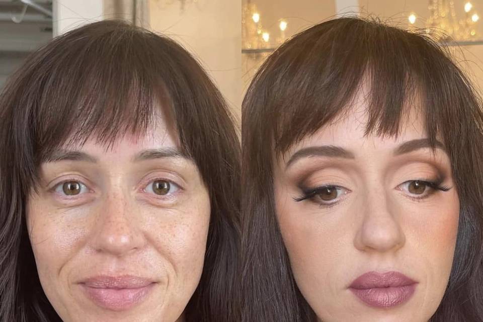 All matte neutral glamor