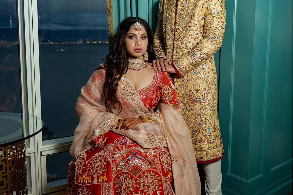 Timeless bridal glam