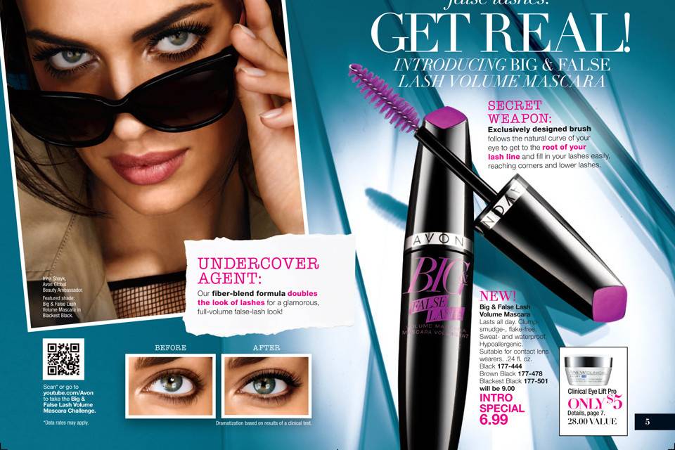 Mascara in black, brown/black, or blackest black.  Make your lashes look fuller and thicker.