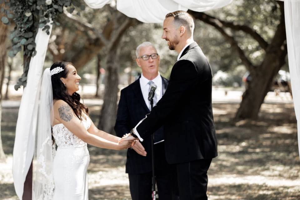 Wedding in Yorba Linda Park