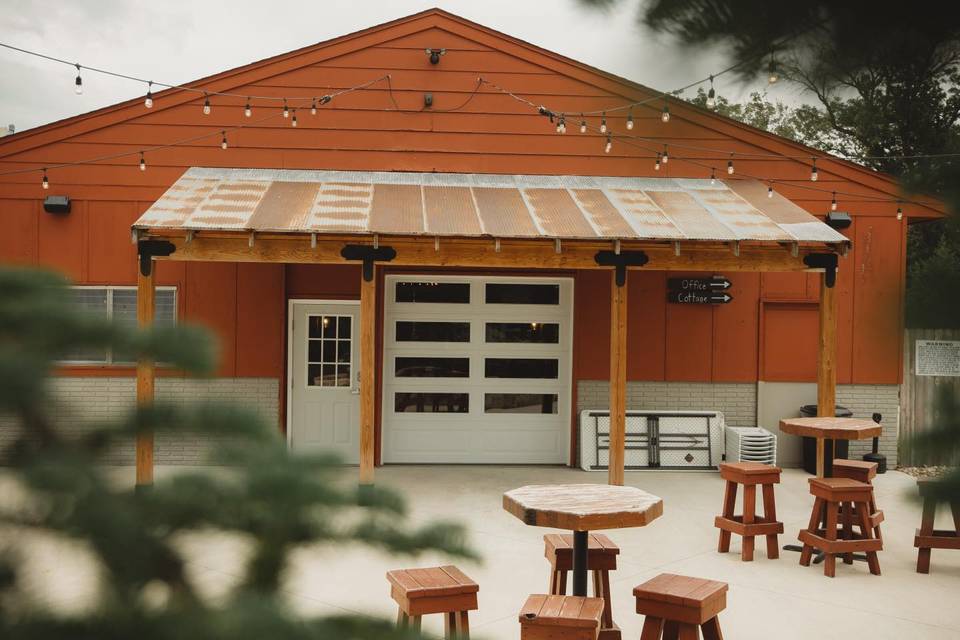 Barn patio