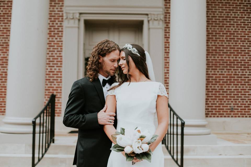 NC Intimate Church Wedding