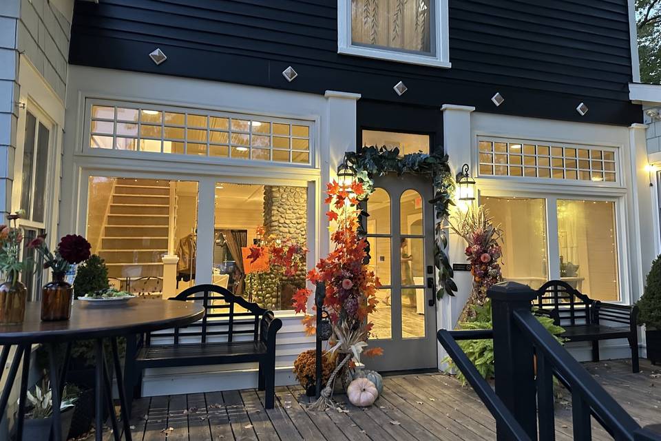 Our welcoming entrance