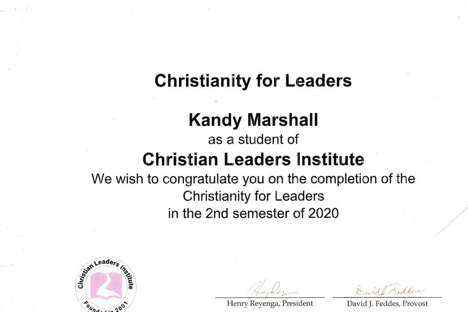 Christianity for Leaders