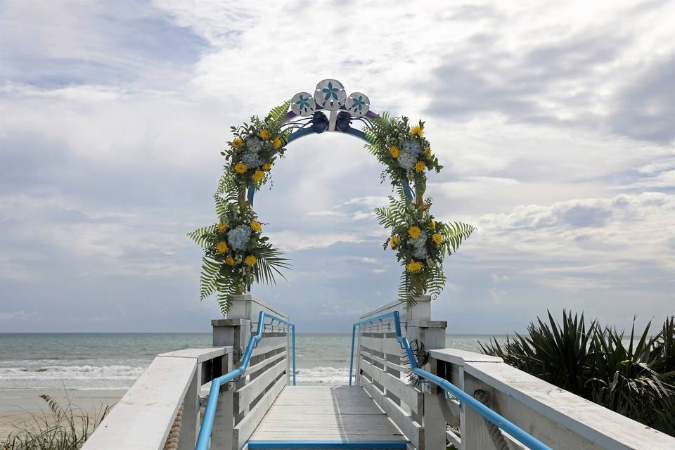 Joy by the Sea Arch