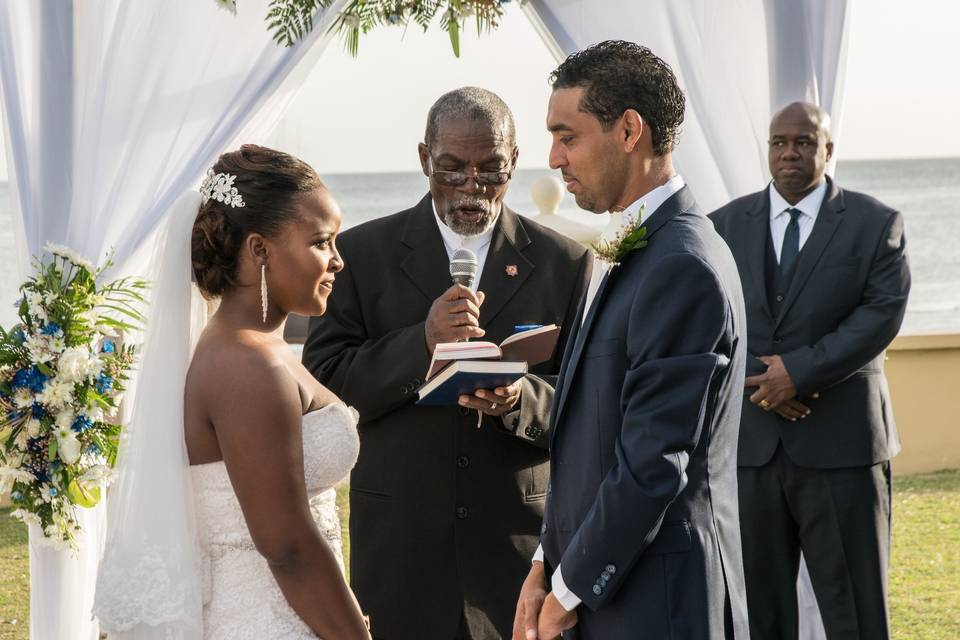 St. Lucia Landing Wedding