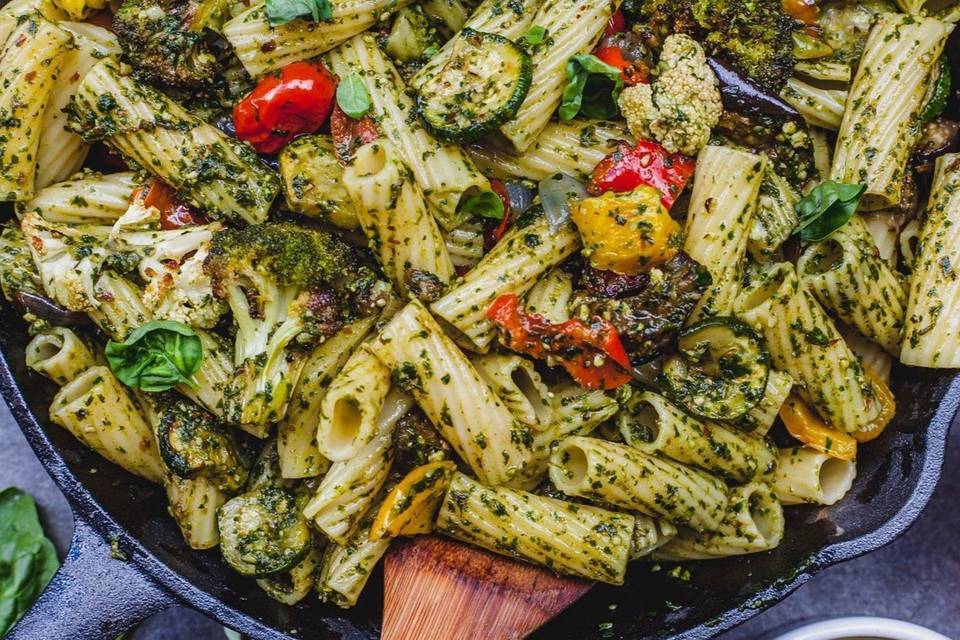 Grilled Veg Pasta