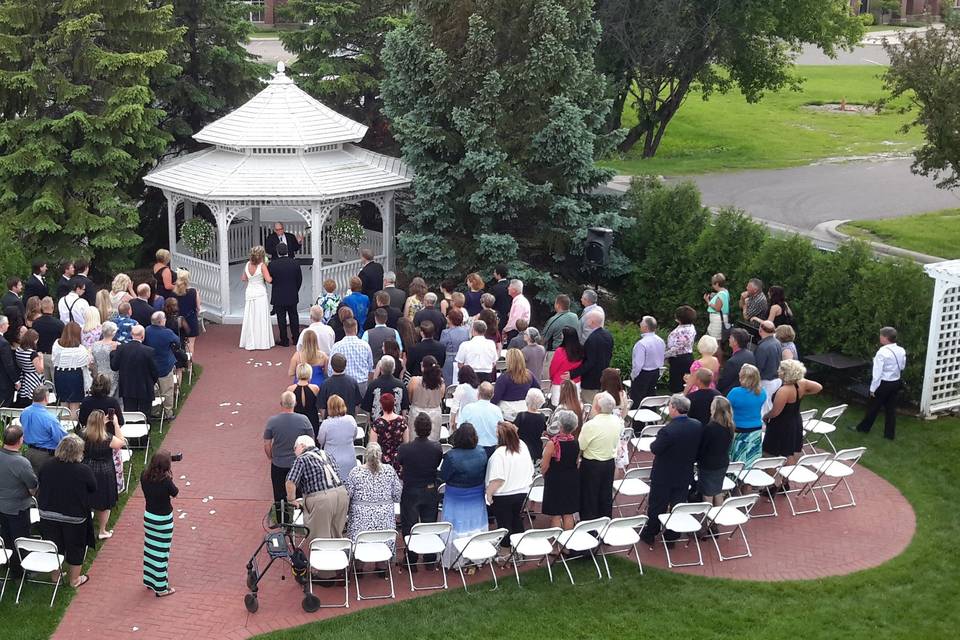 Outdoor Wedding Ceremony