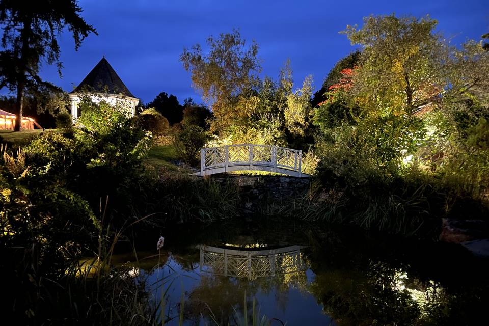 Bridge over water