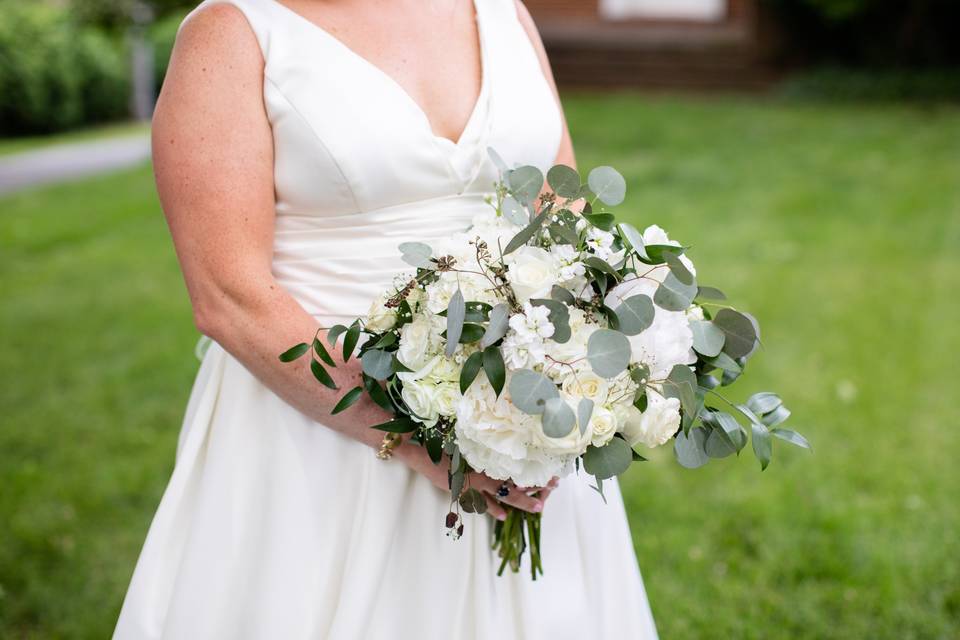 Bride's Bouquet in White