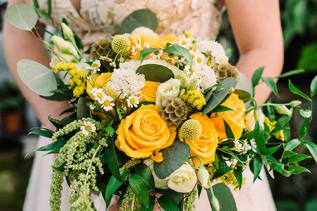 White & Yellow Bouquet