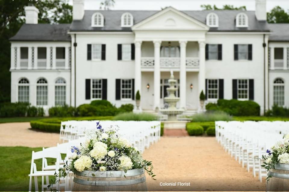 Wedding Venue Flowers