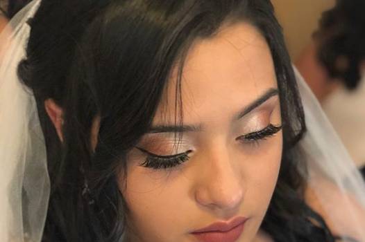 Beautiful bridal hair