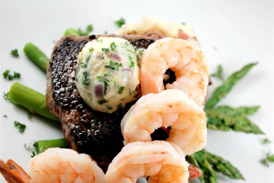 Surf & turf dining options