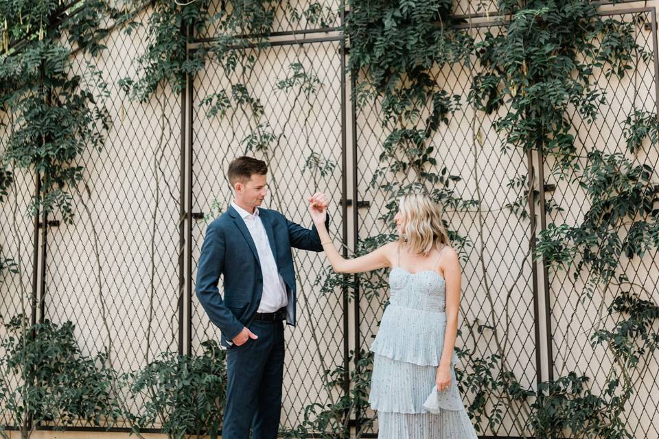 Longwood Gardens Engagement