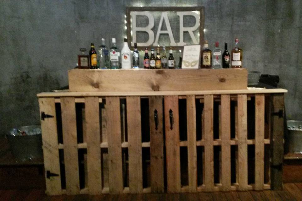 Rustic bar