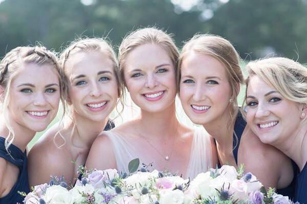 Bride and Bridal Party Makeup