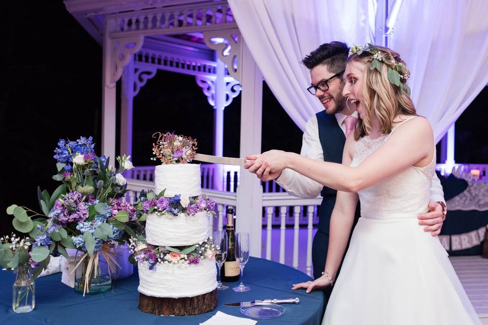 Grey GAbles Wedding