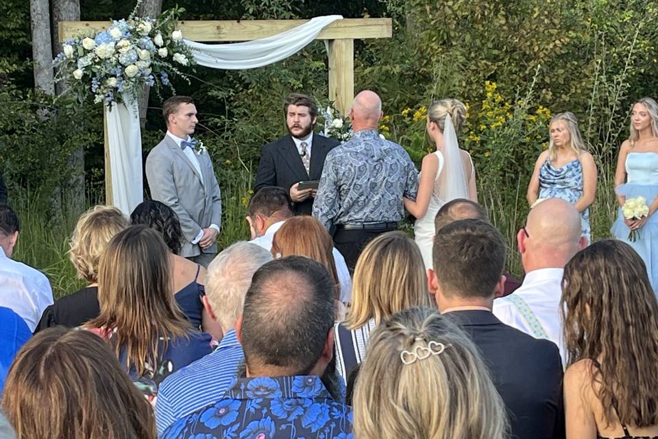 Outside Wedding