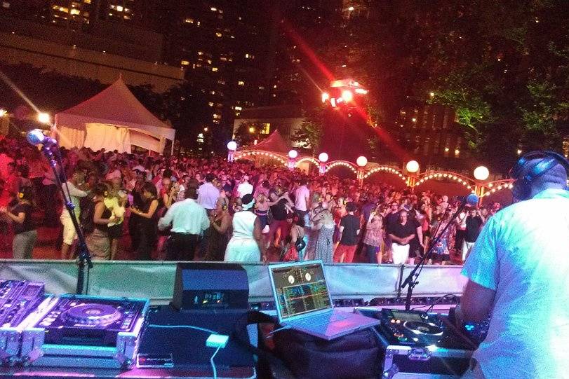 Lincoln Center Silent Disco!