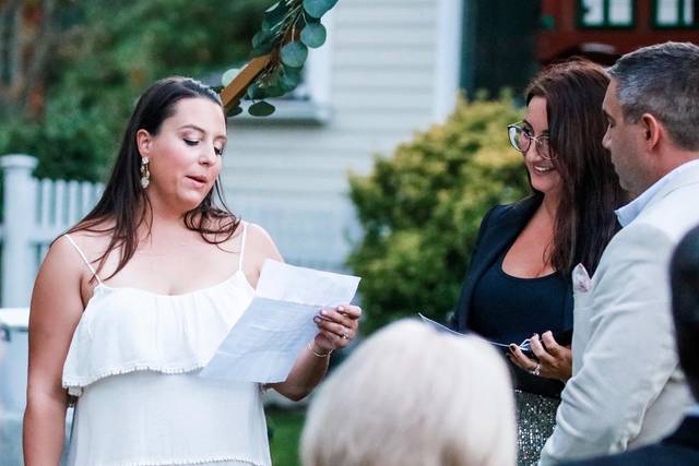 Exchanging vows