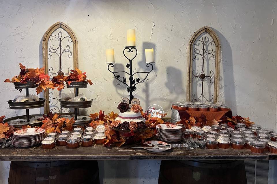 Dessert Bar