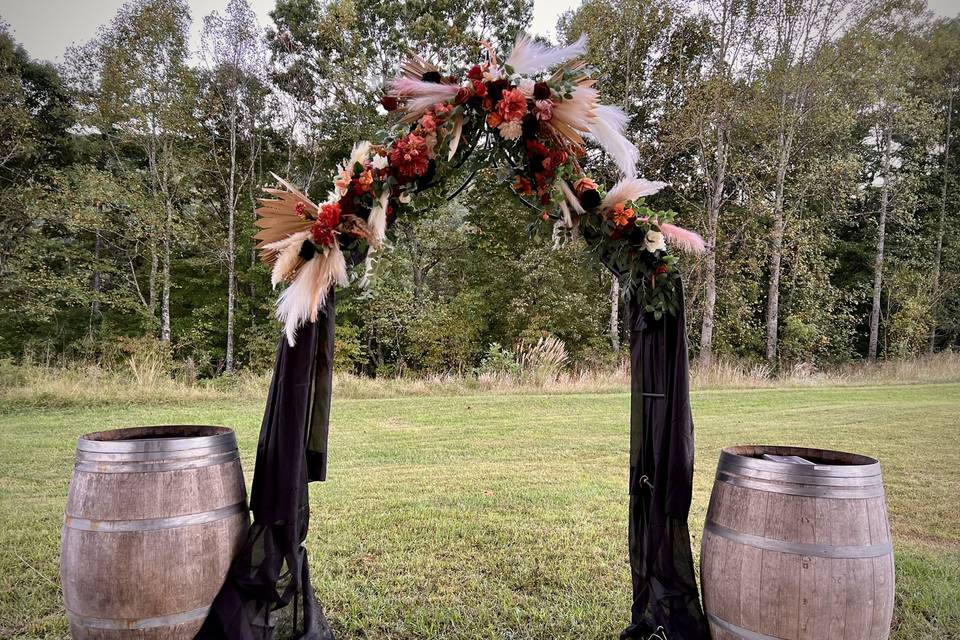 Outdoor Pavillion Wedding