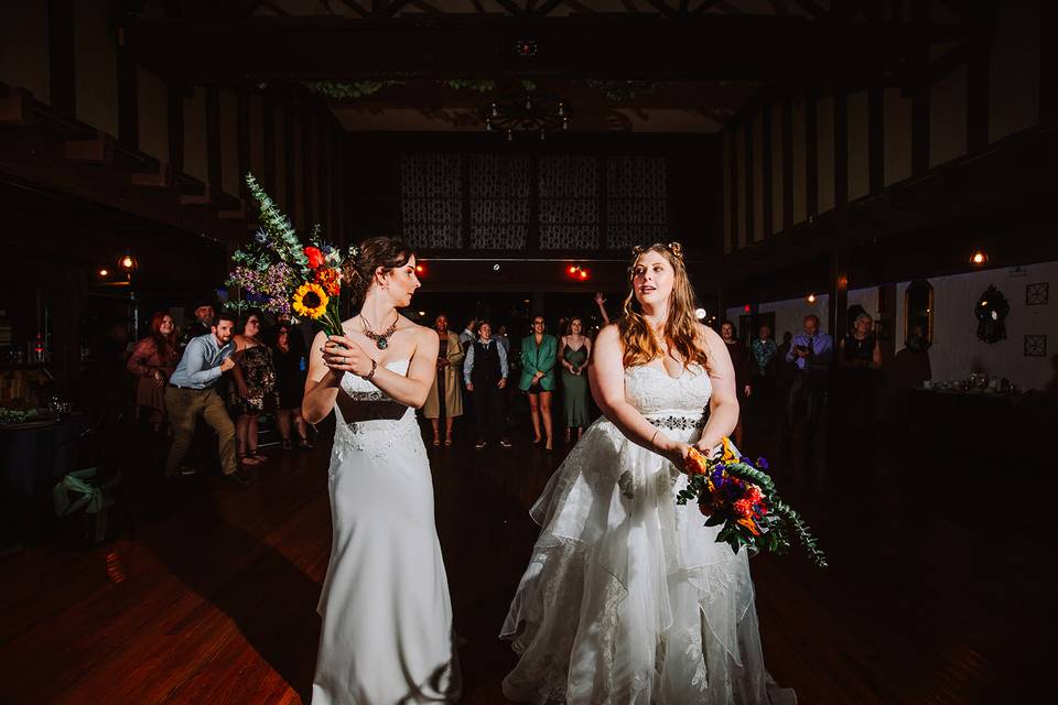 Bouquet Toss