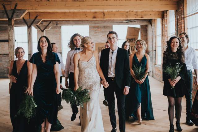 The wedding party