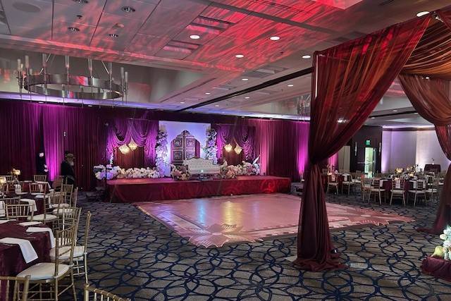 Burgundy Stage