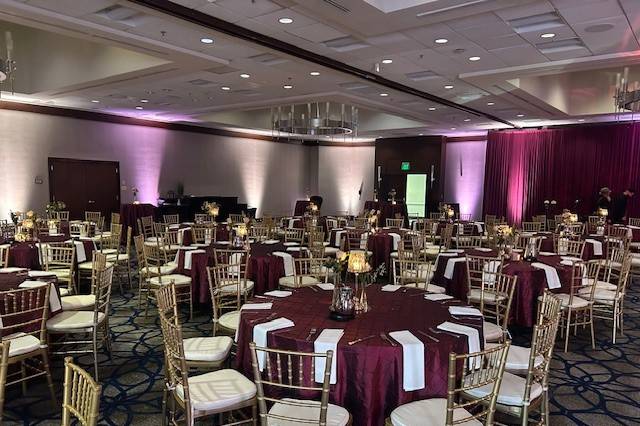 Burgundy Linens