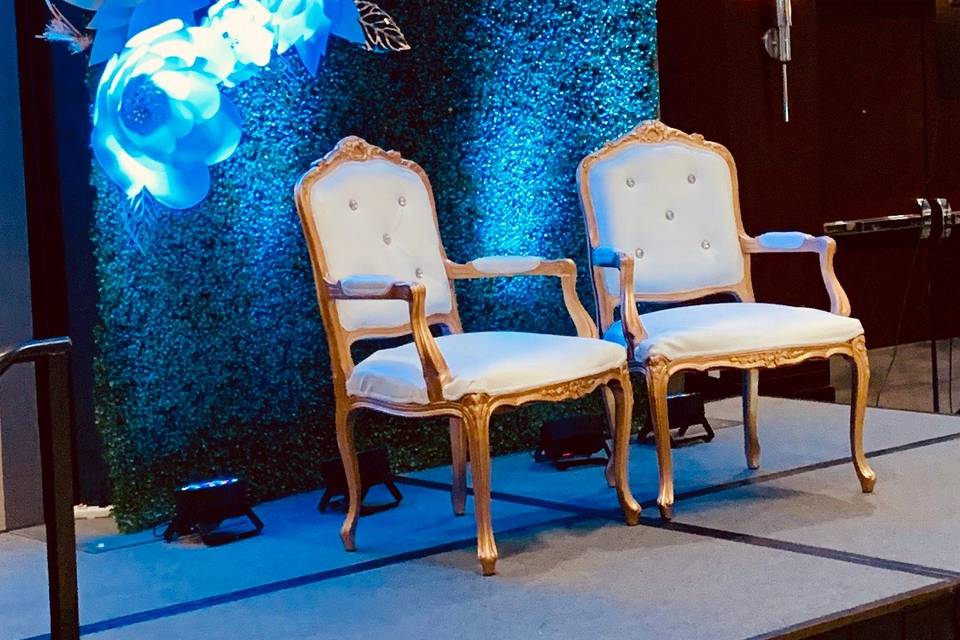 Newlyweds' chairs