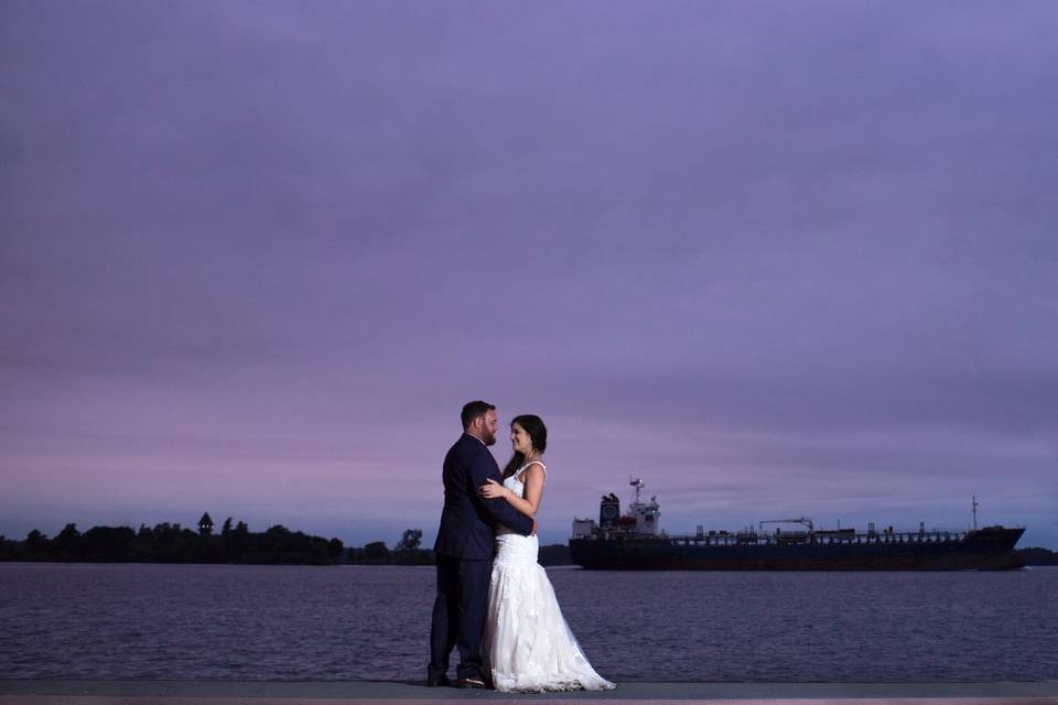 1000 Islands wedding