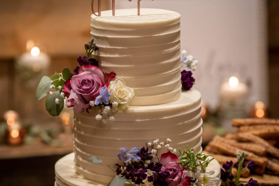 Wedding cake by Ambrosia