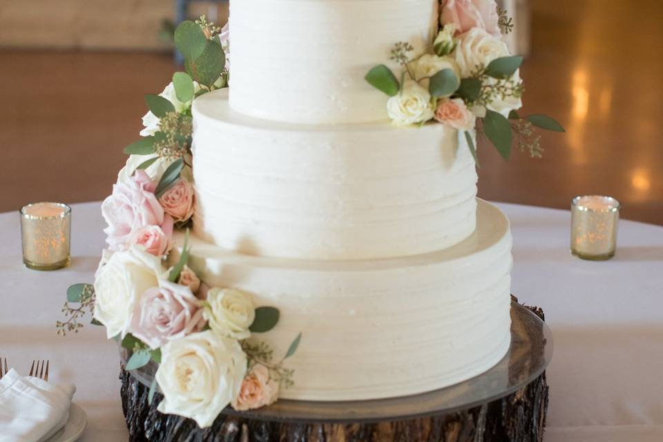 Wedding cake by Ambrosia