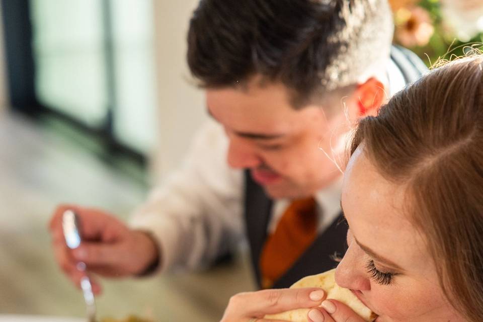 Bride and groom