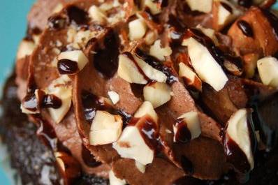 Mocha Almond Fudge Cupcake