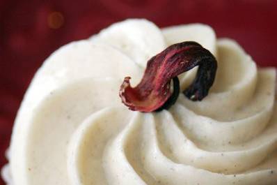 Cardamom & Rose Cupcake