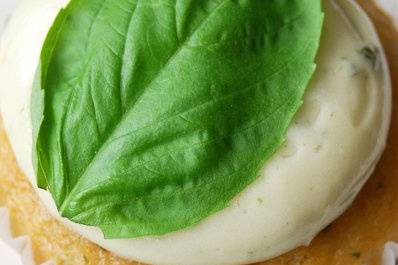 Orange Basil Cupcakes