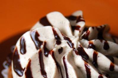 Pumpkin Mudslide Cupcake