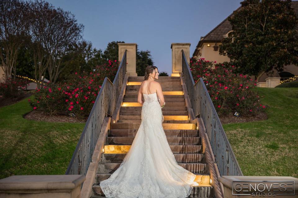 Staircase behind Ceremony