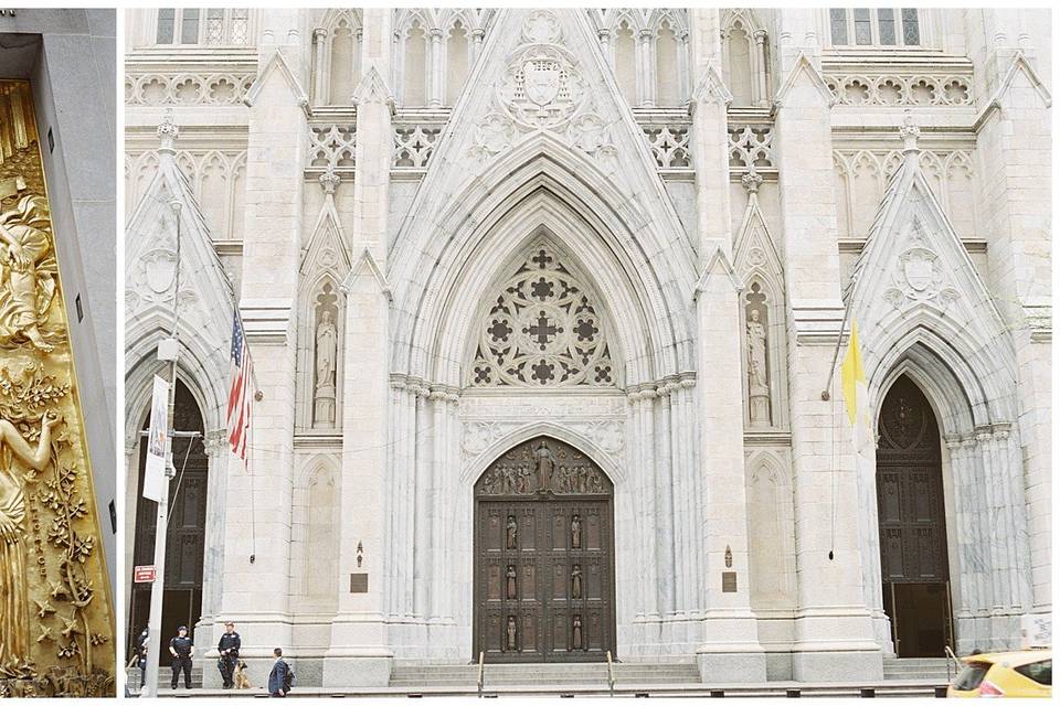 St. Patrick's Cathedral detail