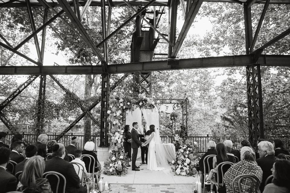 B and w ceremony